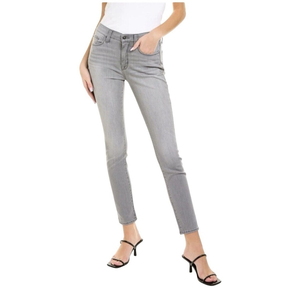 Hudson | Blair High Rise Skinny Jeans, in Gray, Size 26